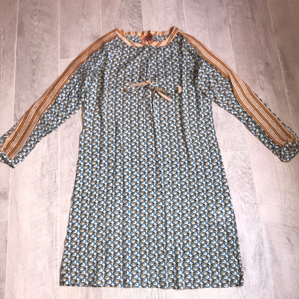 Tory Burch Elephant Shirt Dress